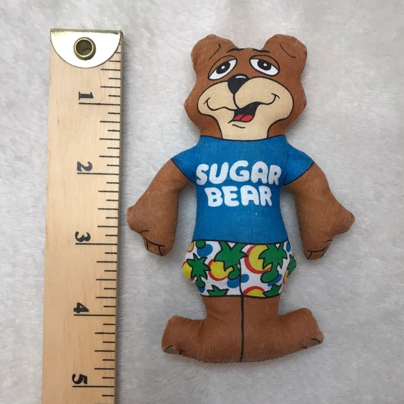 Vintage Sugar Bear Post Cereal mascot mini plush toy - Picture 3 of 3